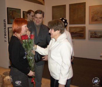 Арт Манеж 2007. Встреча. Галерея `7 гвоздей`.