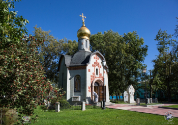 Православная часовня Даниила Московского. Фотограф Марина Роз.