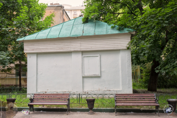 Михайловский парк в Москве. Строение