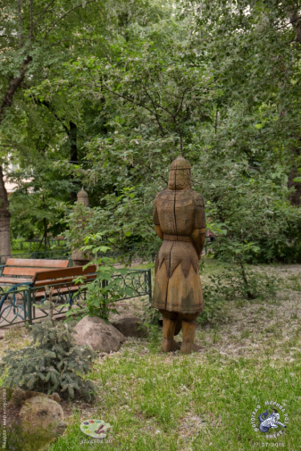 Михайловский парк в Москве. Парковая охрана
