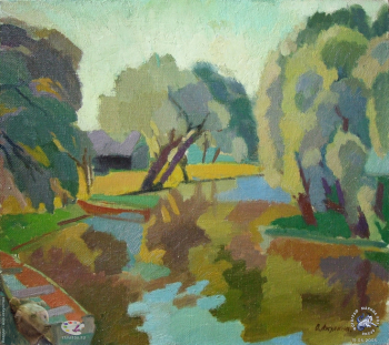 На реке