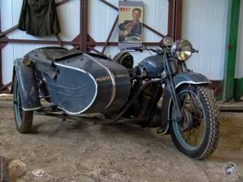 Мотоцикл ТИЗ-АМ-600. 1939 (СССР).