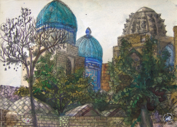 Самарканд. Шахи-Зинда.