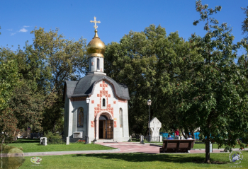 Часовня святого благоверного князя Даниила Московского в Москве. Фотограф Марина Роз.