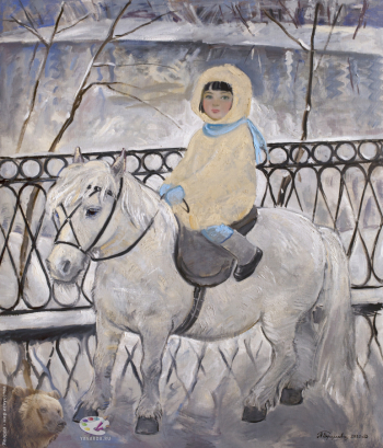 Переяславец Мария Владимировна. Гусарская баллада. Холст, масло. 140х120. 2022. Собрание художницы.