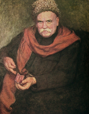 Струнников Николай Иванович. В.А.Гиляровский. Холст, масло. 1924. Местонахождение картины неизвестно.