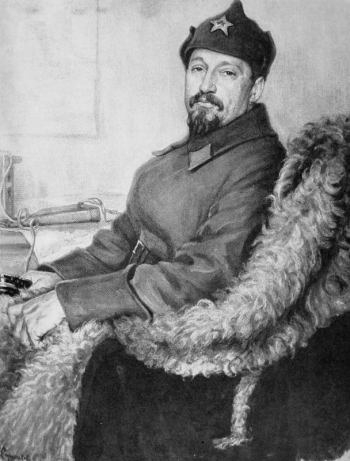 Струнников Николай Иванович. Н.И.Подвойский. Холст, масло. 1927. Местонахождение картины неизвестно.