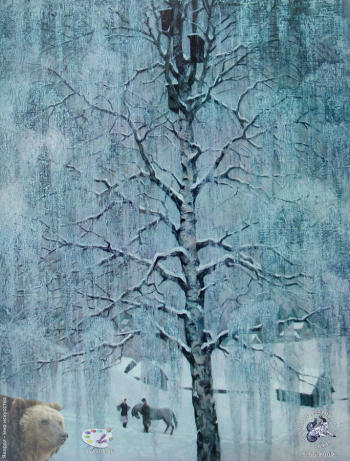Михайлов Алексей Сергеевич. Встреча. Холст, масло. 126х95. 1983. Студия военных художников имени М.Б.Грекова.