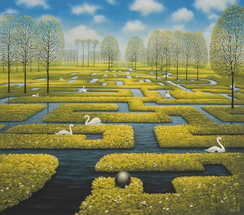 Яцек Йерка. Летний лабиринт. 2005. Частное собрание.
