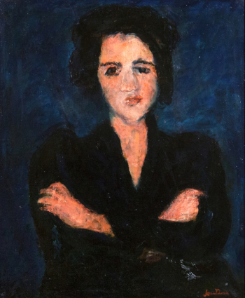 Сутин Хаим Соломонович. Ева. Холст, масло. 65х54. 1928. Частное собрание.