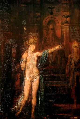 Гюстав Моро. Саломея. Холст, масло. 92x60. 1871. Музей Гюстава Моро (Париж).