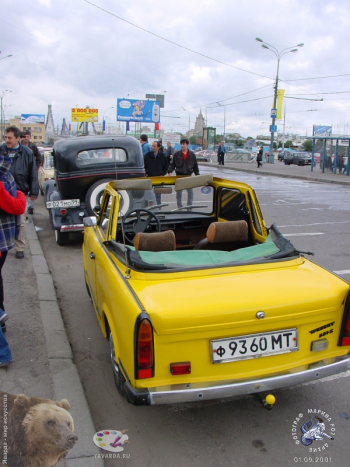 Trabant 601 S. Вид с `кормы`. Фотограф Марина Роз.