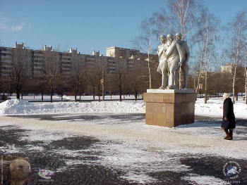 Памятник `Ополченцы Москвы`. Фотограф Марина Роз.
