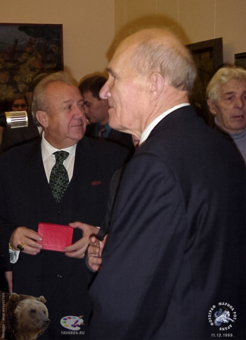 Попова и Переяславцы. 1999.. Церетели Зураб Константинович и Зверьков Ефрем Иванович