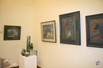 Посвящение. 2007.. Рена Цузмер. Керамика, графика и живопись на выставке.