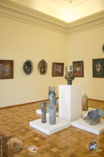 Посвящение. 2007.. Уголок выставочной экспозиции