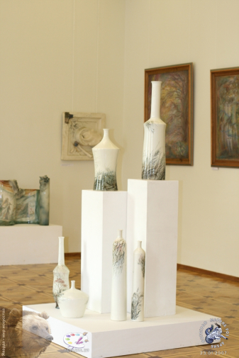 Посвящение. 2007.. Оригинальные бутыли. Керамика.