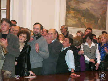 Санджиев Дмитрий Никитич. РАХ. 2000.. На выставке