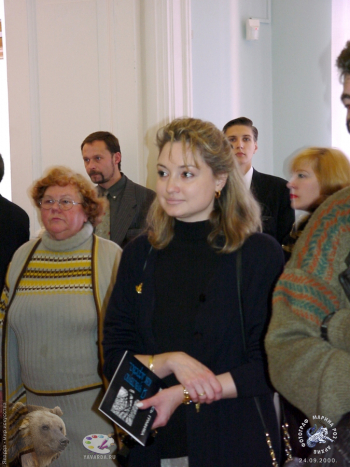 Санджиев Дмитрий Никитич. РАХ. 2000.. Художница Анна Ухабина