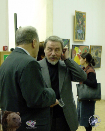 Борис Авдеев. Посмертная выставка.. Борисов Альберт Иванович на выставке