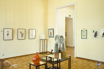 Савельева Любовь Ивановна. 2009.. Выставочный зал с экспонатами