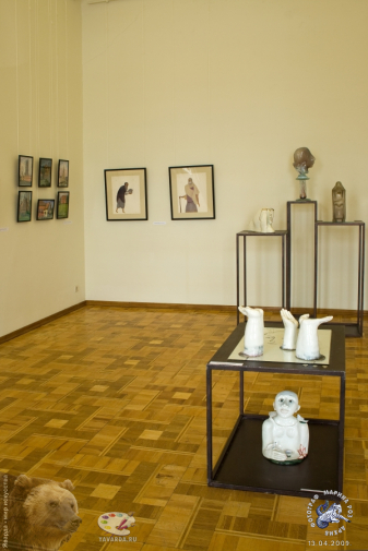 Савельева Любовь Ивановна. 2009.. Керамические выставочные экспонаты