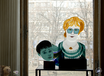 Савельева Любовь Ивановна. 2009.. Автопортрет художницы Савельевой Любови Ивановны
