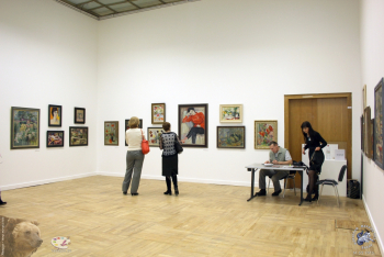 Альберт Вуцен. Живопись.. Живопись в ЦДХ