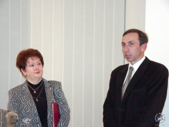 Олег Леонов. Живопись. 2000.. Открытие выставки