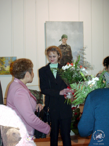 Олег Леонов. Живопись. 2000.. Вернисаж выставки