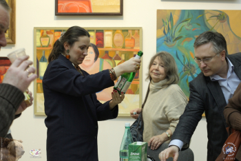 Арт Салон `Процесс`, 2013. Художница Вера Баева