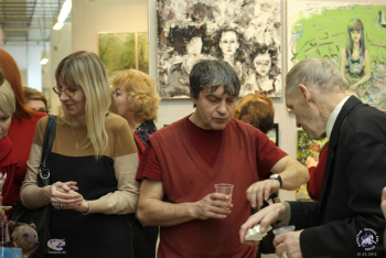 Арт Салон `Процесс`, 2013. Фуршет