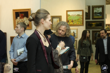 Арт Салон `Процесс`, 2013. На вернисаже салона