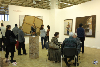 Арт Салон `Процесс`, 2013. На вернисаже салона ЦДХ 2013