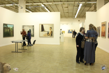 Арт Салон `Процесс`, 2013. Экспозиция выставочных работ