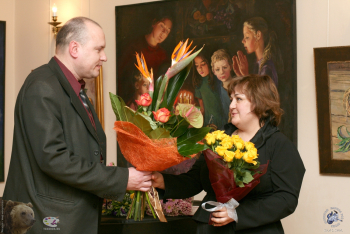 Выставка `Простые вещи. Живопись`. 2010.. Добрые слова