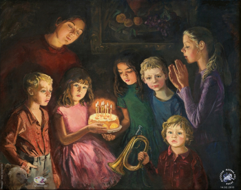 Простые вещи. Живопись. 2012.. С днем рождения, Ксения! Холст, масло. 120х152. 2004.