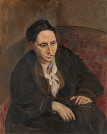 Пабло Пикассо. Гертруда Стайн. Холст, масло. 100х81,3. 1906. Метрополитен-музей.