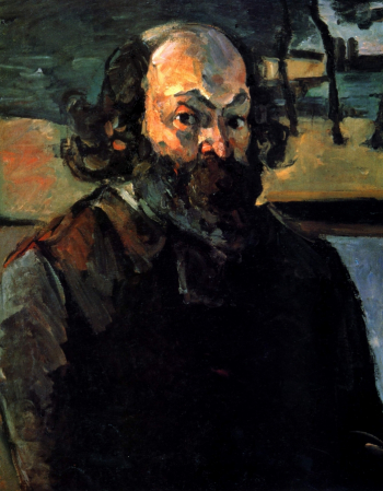 Поль Сезанн. Автопортрет. Холст, масло. 64х53. 1875. Музей Орсе.