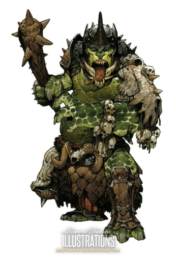 Венсан Дютре. Иллюстрация к Pathfinder: Kingmaker. 2010.