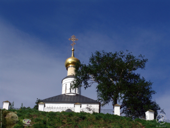 Городня на Волге. Купол церкви