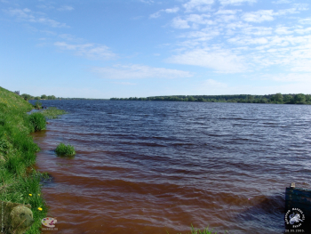 Городня на Волге. Речной волжский рейзаж