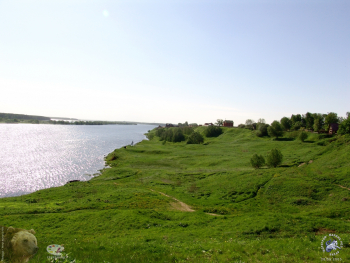 Городня на Волге. Берег Волги. Городня.