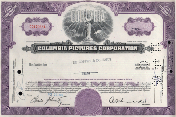 Акция Columbia Pictures. 1965. Неизвестный фотограф.