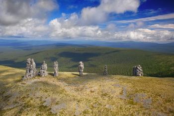 Столбы выветривания. Маньпупунёр