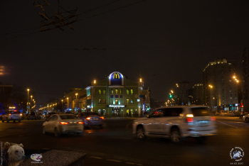 Вид с Большой Ордынки. Вечером. Фотограф Марина Роз.