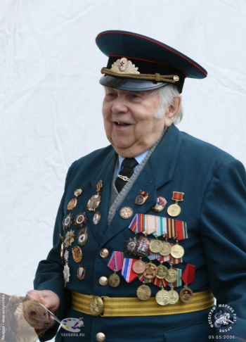 День Победы. 2006.. Ветеран Великой Отечественной войны