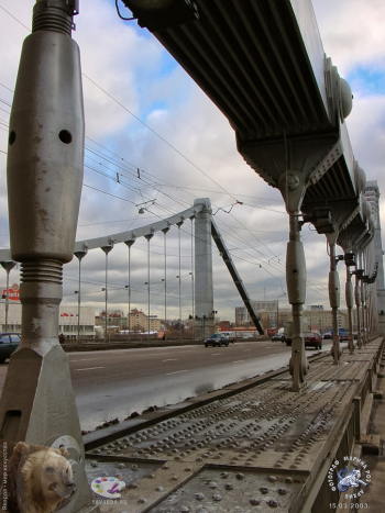 Металлические мостовые конструкции. Фотограф Марина Роз.