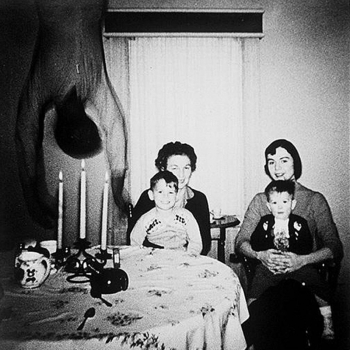 Падающий призрак семьи Коппер. Неизвестный фотограф.