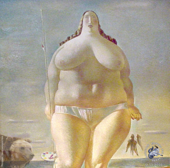 Лопатников Алексей Николаевич. Полдень. Холст, масло. 100х100. 1997. Авторское собрание.